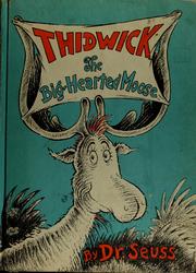 Thidwick, the big-hearted moose Book cover