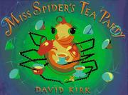 Miss Spider's tea party Book cover