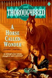 A horse called Wonder  Cover Image