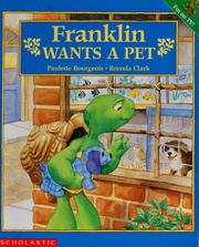 Franklin wants a pet Book cover