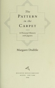 The pattern in the carpet : a personal history with jigsaws  Cover Image