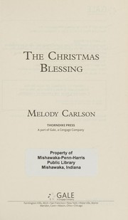 The Christmas blessing   Cover Image