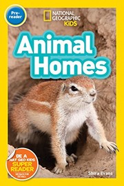Animal homes  Cover Image