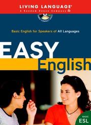 Easy English basic English for speakers of all languages  Cover Image