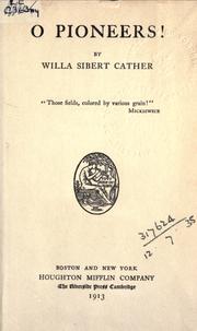 O pioneers! Cover Image