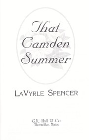 That Camden summer Cover Image