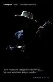 Bob Dylan : like a complete unknown Book cover