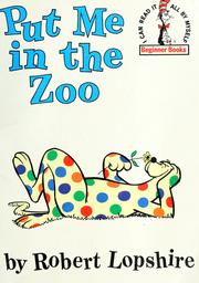 Put me in the zoo Book cover
