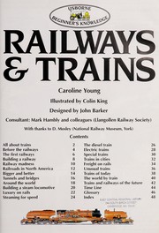 Railways & trains  Cover Image