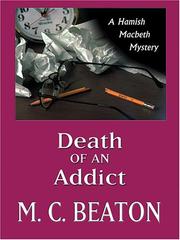Death of an addict Cover Image