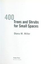 400 trees and shrubs for small spaces  Cover Image