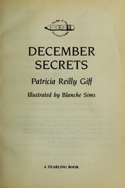 December secrets  Cover Image