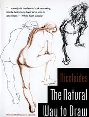 The natural way to draw : a working plan for art study  Cover Image