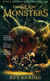 The sea of monsters : the graphic novel Book cover