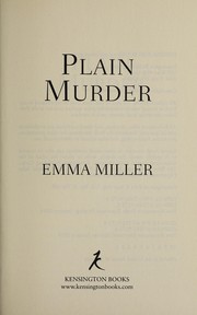 Plain murder  Cover Image