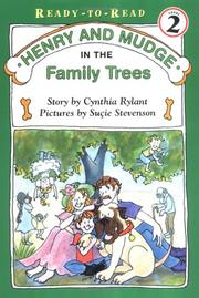 Henry and Mudge in the family trees : the fifteenth book of their adventures Book cover