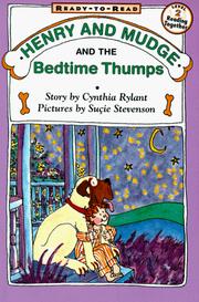 Henry and Mudge and the bedtime thumps  Cover Image