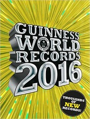 Guinness world records. 2016. Cover Image