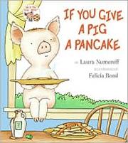 If you give a pig a pancake Book cover