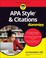 Go to record APA style & citations for dummies