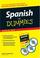 Go to record Spanish for dummies
