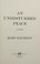 Go to record An undisturbed peace : a novel